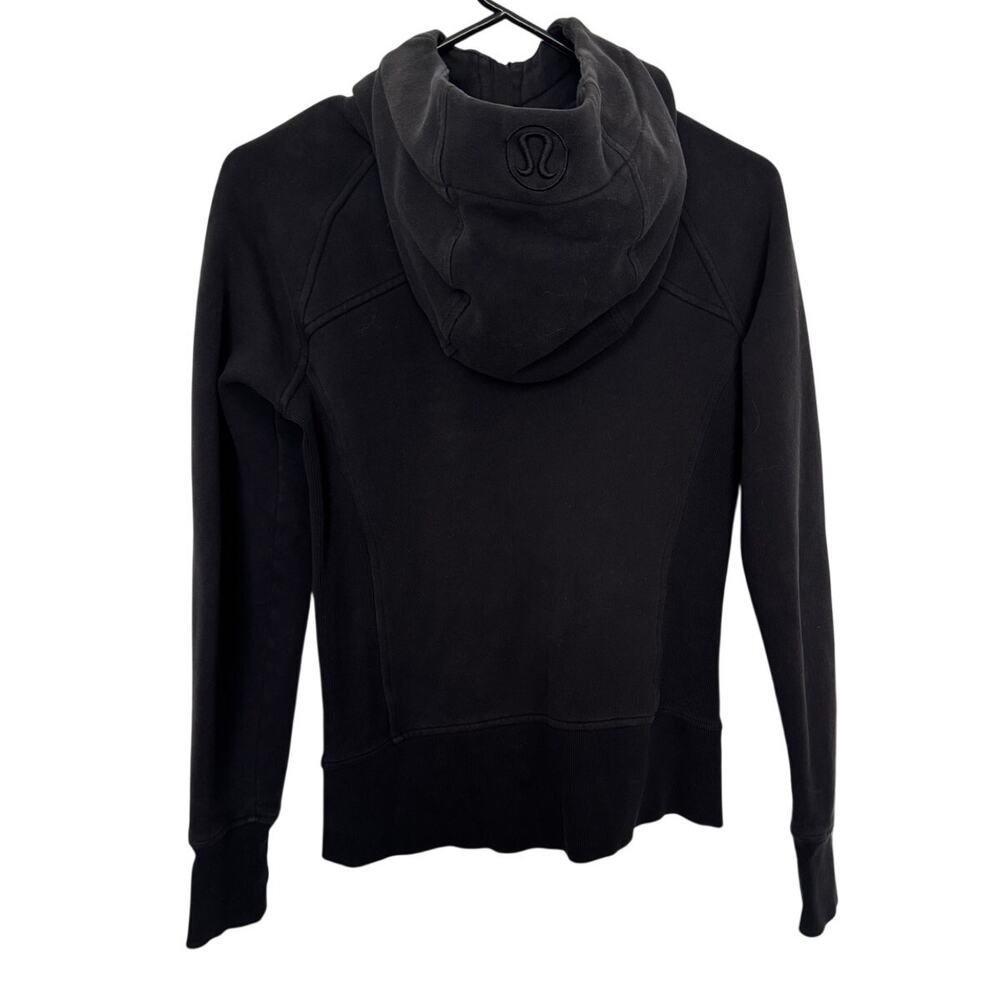Lululemon Scuba Hoodie Black Full Zip - Picture 2 of 8